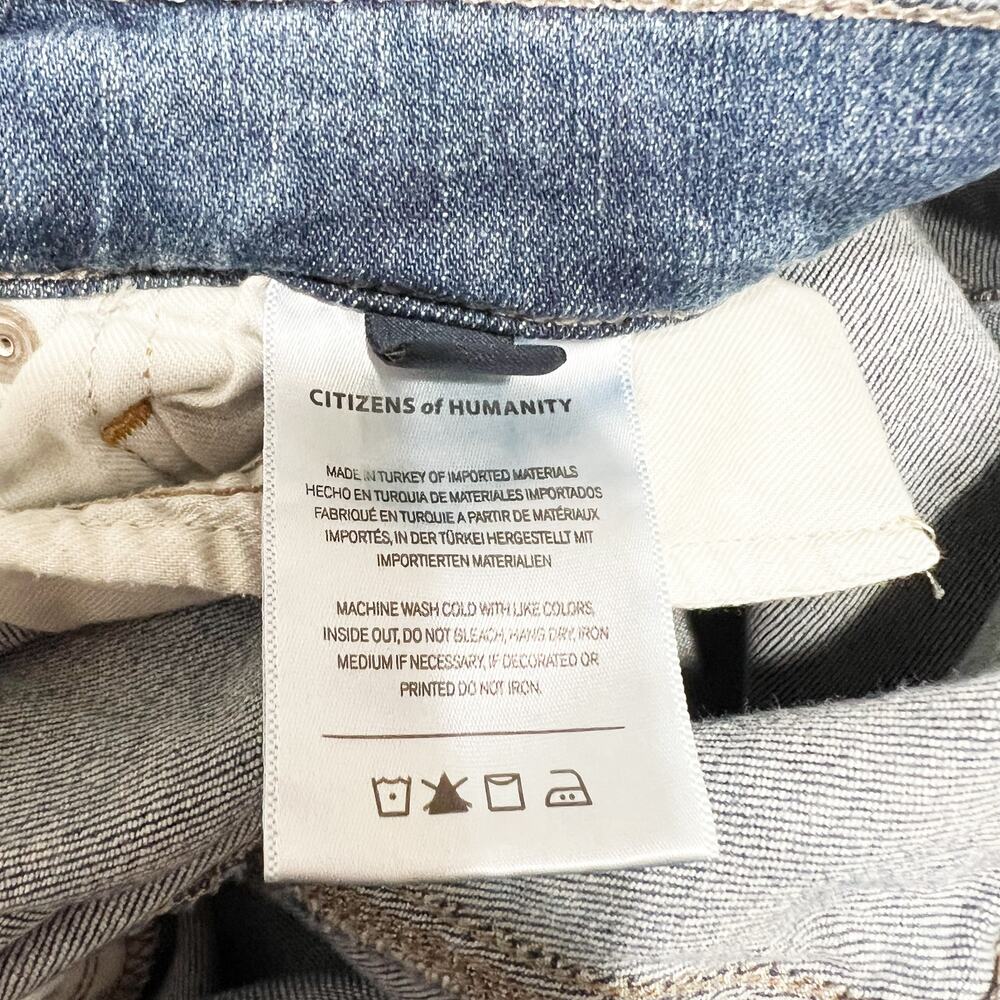 Citizens of Humanity Lilah High Rise Flare Blue Jeans Size 31 - Picture 3 of 5